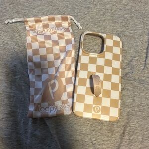 Loopy case- tan checker